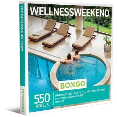 Cadeaubox BONGO Wellnessweekend - NL Cadeaubox BONGO Wellnessweekend - NL