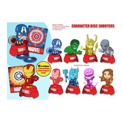 TOMY MARVEL FIGURINES DISC DE COMBAT - TOMY MARVEL FIGURINES DISC DE COMBAT -