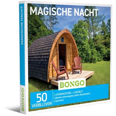Cadeaubox Bongo Magische Nacht - NL Cadeaubox Bongo Magische Nacht - NL