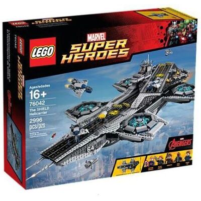 Lego Super Heroes Marvel 76042 L'Hélitransporteur du SHIELD Lego Super Heroes Marvel 76042 L'Hélitransporteur du SHIELD