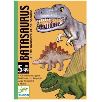 Djeco Gezelschapsspel Batasaurus geheugen- en vechtspel Franstalige Versie Djeco Gezelschapsspel Batasaurus geheugen- en vechtspel Franstalige Versie