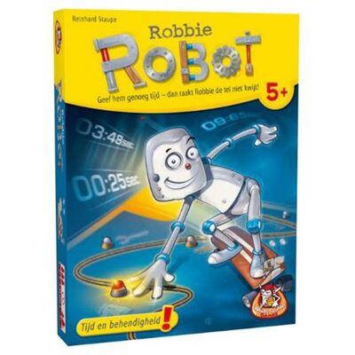 White Goblin Games Gezelschapsspel Robbie Robot (Gele reeks) White Goblin Games Gezelschapsspel Robbie Robot (Gele reeks)
