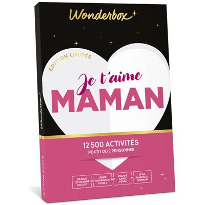 Cadeaubox Wonderbox I Love Maman - FR Cadeaubox Wonderbox I Love Maman - FR