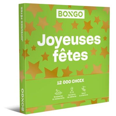 Cadeaubox Bongo Joyeuses Fêtes 49,90€ - FR Cadeaubox Bongo Joyeuses Fêtes 49,90€ - FR
