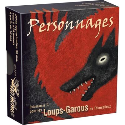 Asmodee LES LOUPS-GAROUS - PERSONNAGES Asmodee LES LOUPS-GAROUS - PERSONNAGES