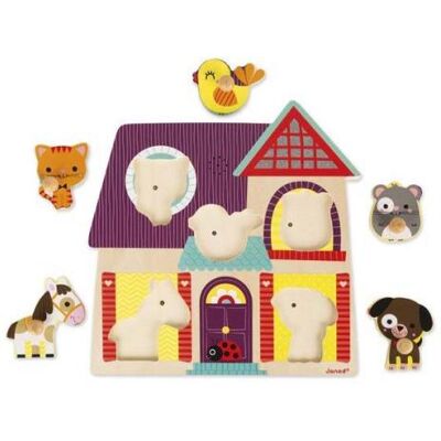 Puzzle Musical Janod Mes Petits Compagnons - Andere Spelen Om Te Leren Spellen Puzzle Musical Janod Mes Petits Compagnons - Andere Spelen Om Te Leren Spellen