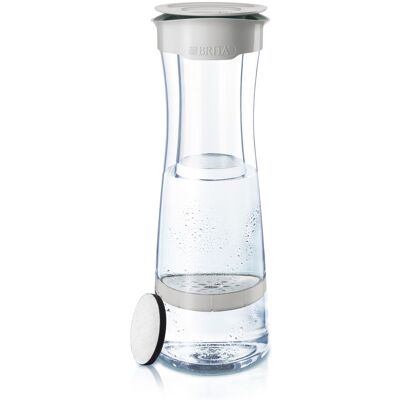 Brita Waterfilterfles Pastel Grey met 1 MicroDisc filter Brita Waterfilterfles Pastel Grey met 1 MicroDisc filter