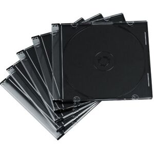 Hama CD Box Slim - Slim jewel case om CD in te bergen -capaciteit: 1 CD - zwart (pak van 20) Hama CD Box Slim - Slim jewel case om CD in te bergen -capaciteit: 1 CD - zwart (pak van 20)
