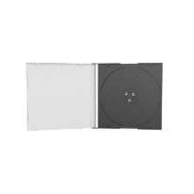 MediaRange - Slim jewel case om CD in te bergen -capaciteit: 1 CD, 1 DVD - zwart MediaRange - Slim jewel case om CD in te bergen -capaciteit: 1 CD, 1 DVD - zwart