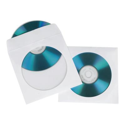 Hama CD-ROM Paper Sleeves - CD-hoes - wit (pak van 100) Hama CD-ROM Paper Sleeves - CD-hoes - wit (pak van 100)