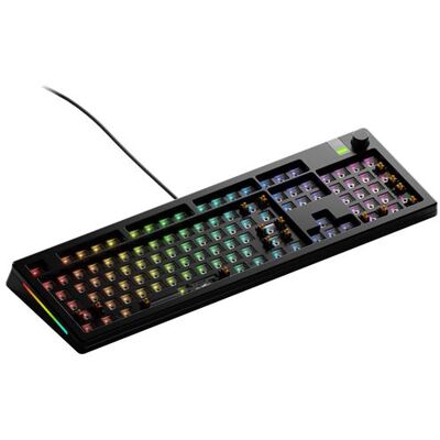 Glorious GMMK3 Pro Barebones - Toetsenbord - 100% - full size - achterverlichting - USB - zwart Glorious GMMK3 Pro Barebones - Toetsenbord - 100% - full size - achterverlichting - USB - zwart