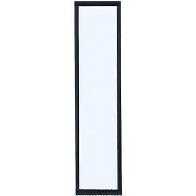 Unique Glazen binnenraam van aluminium met poedercoating - 30 x 130 cm (B x H) - Zwart - BAYVIEW - Zwart Unique Glazen binnenraam van aluminium met poedercoating - 30 x 130 cm (B x H) - Zwart - BAYVIEW - Zwart