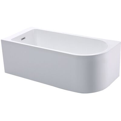 Unique Hoekbad – 150 × 75 × 58 cm – wit – linkerhoek – 201 L – ANIKA - Wit Unique Hoekbad – 150 × 75 × 58 cm – wit – linkerhoek – 201 L – ANIKA - Wit
