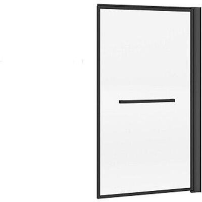 Unique Draaibaar en opklapbaar badscherm met handdoekhouder - Matzwart - 80 x 140 cm - VESLIRA - Zwart Unique Draaibaar en opklapbaar badscherm met handdoekhouder - Matzwart - 80 x 140 cm - VESLIRA - Zwart