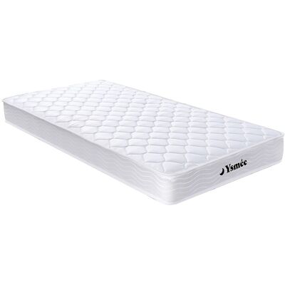 Unique Matras 90 x 200 cm met pocketveren en vormgeheugen dikte 16 cm - WOLKENLOS van YSMÉE - Wit Unique Matras 90 x 200 cm met pocketveren en vormgeheugen dikte 16 cm - WOLKENLOS van YSMÉE - Wit