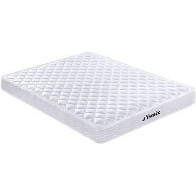 Unique Matras 140 x 190 cm met pocketveren en vormgeheugen dikte 16 cm - WOLKENLOS van YSMÉE - Wit Unique Matras 140 x 190 cm met pocketveren en vormgeheugen dikte 16 cm - WOLKENLOS van YSMÉE - Wit