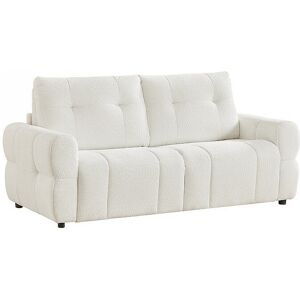 Unique Driezitsslaapbank in beige chenille stof ECORIA - Beige Unique Driezitsslaapbank in beige chenille stof ECORIA - Beige