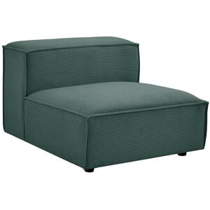 Unique Fauteuil in groen ribfluweel RUZOLO - Groen Unique Fauteuil in groen ribfluweel RUZOLO - Groen