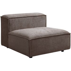 Unique Fauteuil in taupe chenillestof RUZOLO - Taupe Unique Fauteuil in taupe chenillestof RUZOLO - Taupe