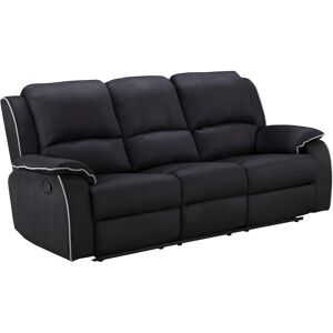Unique Driezits relaxbank microvezel HERNANI - zwart - Zwart Unique Driezits relaxbank microvezel HERNANI - zwart - Zwart