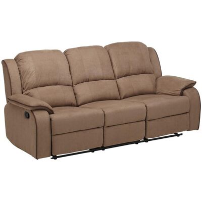 Unique Driezits relaxbank microvezel HERNANI - Taupe - Taupe Unique Driezits relaxbank microvezel HERNANI - Taupe - Taupe