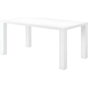 Unique Eettafel MONICA - 6 zitplaatsen - Witgelakt mdf - Wit Unique Eettafel MONICA - 6 zitplaatsen - Witgelakt mdf - Wit