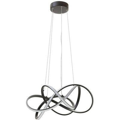 Unique Design LED-hanglamp - B 53 x H 116 cm - Zwart - ORUMA - Zwart Unique Design LED-hanglamp - B 53 x H 116 cm - Zwart - ORUMA - Zwart