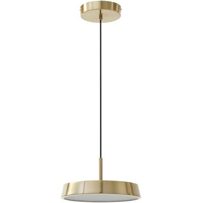 Unique Hanglamp met geïntegreerde LED in goudkleurig messing - D.30 x H.129 cm - Goudkleurig - IDONA - Goudkleurig Unique Hanglamp met geïntegreerde LED in goudkleurig messing - D.30 x H.129 cm - Goudkleurig - IDONA - Goudkleurig