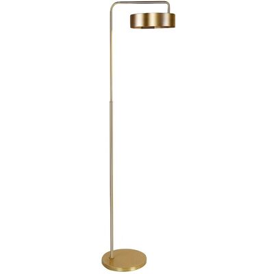 Unique Vloerlamp met art-decostijl van metaal - L35 x H150 cm - Goud met messingeffect - OTILIE - Goudkleurig Unique Vloerlamp met art-decostijl van metaal - L35 x H150 cm - Goud met messingeffect - OTILIE - Goudkleurig