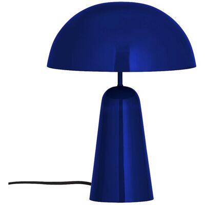 Unique Tafellamp paddenstoel in metaal - D. 39 x H. 52 cm - Briljant blauw - LARKIN - Blauw Unique Tafellamp paddenstoel in metaal - D. 39 x H. 52 cm - Briljant blauw - LARKIN - Blauw