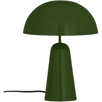 Unique Paddenstoelvormige tafellamp in metaal - Ø 39 x H 52 cm - Glanzend kaki - LARKIN - Kaki Unique Paddenstoelvormige tafellamp in metaal - Ø 39 x H 52 cm - Glanzend kaki - LARKIN - Kaki