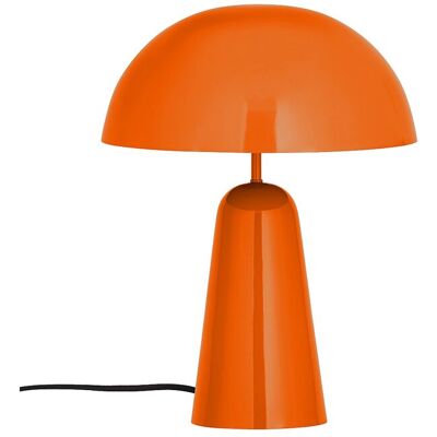 Unique Tafellamp paddenstoel van metaal - D. 39 x H. 52 cm - Briljant oranje - LARKIN - Oranje Unique Tafellamp paddenstoel van metaal - D. 39 x H. 52 cm - Briljant oranje - LARKIN - Oranje