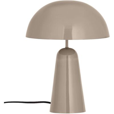 Unique Paddenstoelvormige tafellamp in metaal - Ø 39 x H 52 cm - Glanzend beige - LARKIN - Beige Unique Paddenstoelvormige tafellamp in metaal - Ø 39 x H 52 cm - Glanzend beige - LARKIN - Beige