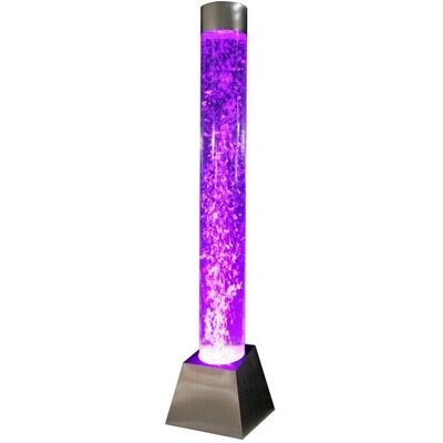 Unique Staande lamp WOBY - Ledverlichting met kleurwisseling - H130 cm - Zilverkleurig Unique Staande lamp WOBY - Ledverlichting met kleurwisseling - H130 cm - Zilverkleurig