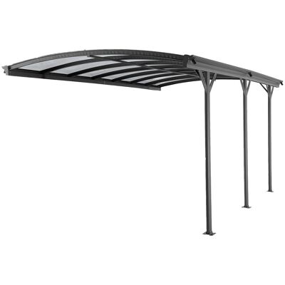 Unique Uitbouw voor zelfdragende carport pergola in aluminium - 1 auto - L505 x H239 cm - 15,15 m² - Antracietgrijs - BARESA - Antracietgrijs Unique Uitbouw voor zelfdragende carport pergola in aluminium - 1 auto - L505 x H239 cm - 15,15 m² - Antracietgrijs - BARESA - Antracietgrijs