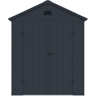 Unique Tuinhuisje van antracietgrijze hars 5,32 m² - CESIO - Antracietgrijs Unique Tuinhuisje van antracietgrijze hars 5,32 m² - CESIO - Antracietgrijs