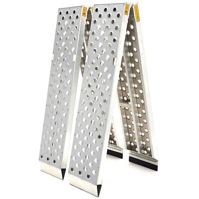 HBM oprijplaat aluminium dubbel 1360 kg 2740 mm x 355 mm HBM oprijplaat aluminium dubbel 1360 kg 2740 mm x 355 mm