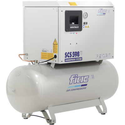 Fiac stille compressor SCS 300lt - AB598 5,5 PK 300 liter Fiac stille compressor SCS 300lt - AB598 5,5 PK 300 liter