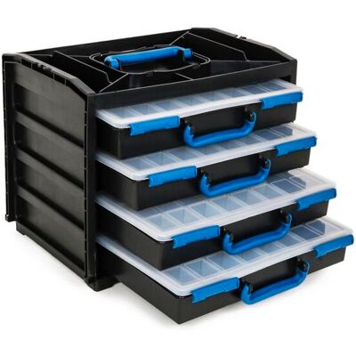 HBM 5 Delige Draagbare Assortimentsdoos, Assortimentskoffer Deluxe HBM 5 Delige Draagbare Assortimentsdoos, Assortimentskoffer Deluxe