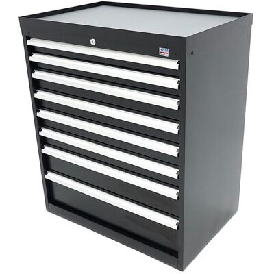 HBM 8 Laden Profi Gereedschapskast 88 x 58 x 100 cm zwart HBM 8 Laden Profi Gereedschapskast 88 x 58 x 100 cm zwart
