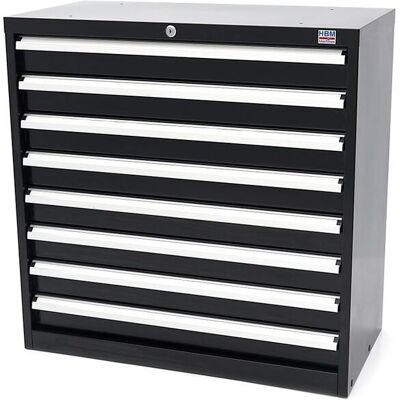 HBM 8 Laden Profi Gereedschapskast 90 x 45 x 90 cm zwart HBM 8 Laden Profi Gereedschapskast 90 x 45 x 90 cm zwart