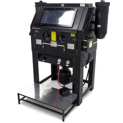 HBM SBC 990 Hoge Druk Straalcabine Met 2 Afzuigers HBM SBC 990 Hoge Druk Straalcabine Met 2 Afzuigers