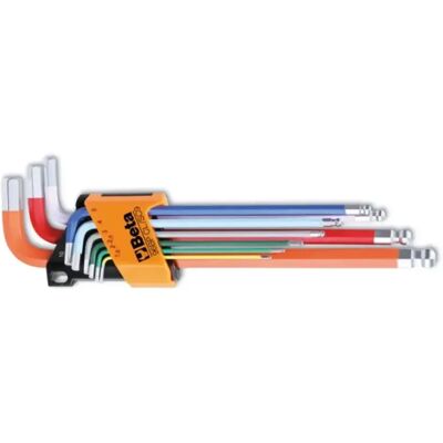 Beta stiftsleutel set met HEX opname, 9-delig Beta stiftsleutel set met HEX opname, 9-delig