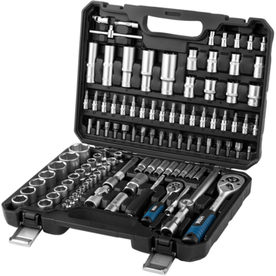 HBM 108-delige doppenset, Metrische maten HBM 108-delige doppenset, Metrische maten