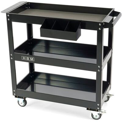 HBM deluxe gereedschapstrolley 3-laags, 76 cm HBM deluxe gereedschapstrolley 3-laags, 76 cm
