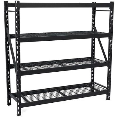 HBM stellingkast staal, stalen plateaus 4 x 200 kg HBM stellingkast staal, stalen plateaus 4 x 200 kg