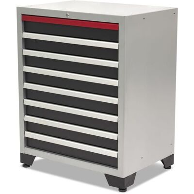 HBM 8 Laden Deluxe Professionele Gereedschapskast voor Werkplaatsinrichting HBM 8 Laden Deluxe Professionele Gereedschapskast voor Werkplaatsinrichting