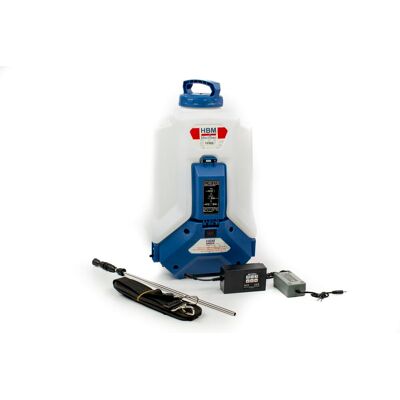 HBM 20 Liter Drukgestuurde Rugsproeier / Drukspuit op Accu 12-V / 8Ah inclusief 2 Accu's HBM 20 Liter Drukgestuurde Rugsproeier / Drukspuit op Accu 12-V / 8Ah inclusief 2 Accu's