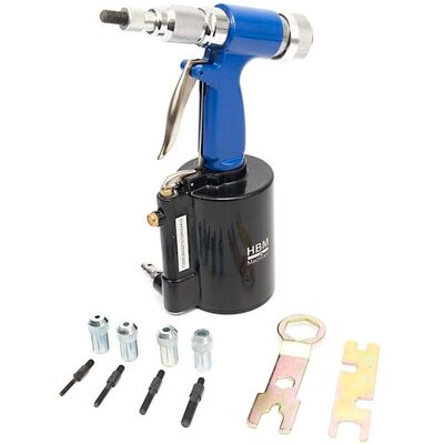 HBM Professionele Pneumatische Blindklinkmoertang M4 – M10 HBM Professionele Pneumatische Blindklinkmoertang M4 – M10