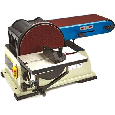 HBM 150 x 1220 Professionele Band en Schijfschuurmachine HBM 150 x 1220 Professionele Band en Schijfschuurmachine